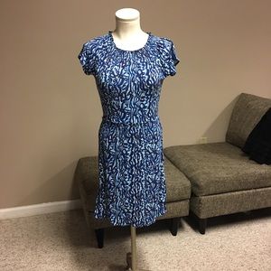 Pretty Lilly Pulitzer Navy Print Dress/Size XS/